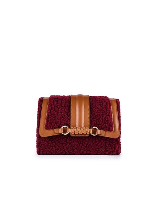 Borsa Leonor Teddy Bordeaux viamailbag | LEONOR TEDDYD04